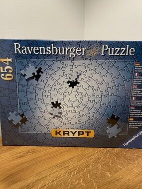 Ravensburger Puzzle KRYPT Silver 654 Pieces 20x27 – BRAND NEW
